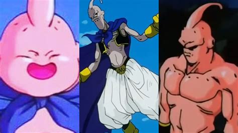 majin boo gordo y flaco|Transformaciones de Boo 